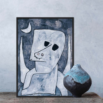 Artworld Wall Art Paul Klee Wall Art - Angel Aspirant