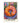 Illustration of an orange dachshund sleeping inside a large donut decorated with colourful sprinkles, surrounded by vibrant