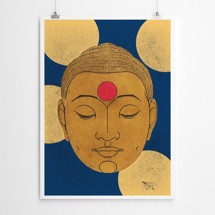 Pop Art Buddha Wall Art