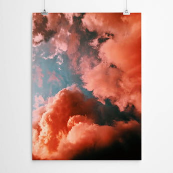 Artworld Wall Art Red Cloud Wall Art 75