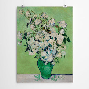 Artworld Wall Art Roses - Vincent Van Gogh Ready to Hang Canvas Prints 728