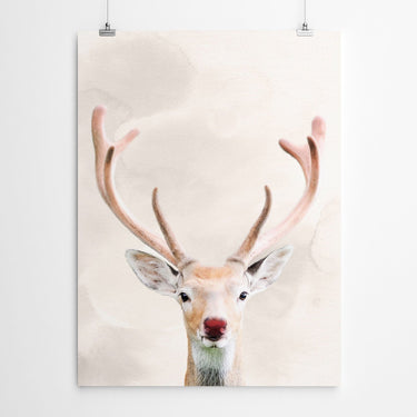 Artworld Wall Art Rudolph The Red Nosed Reindeer Xmas Decor 730