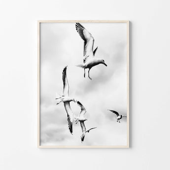 Artworld Wall Art Seagulls wall art print