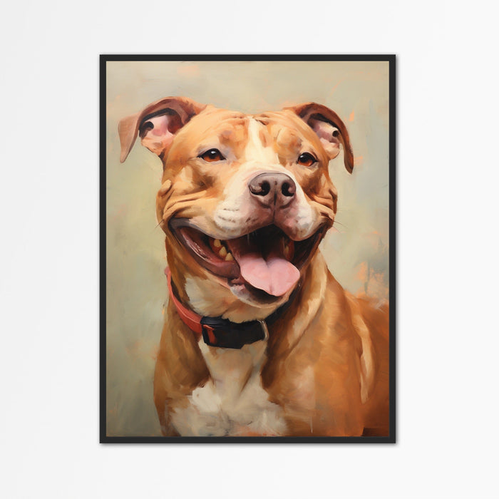 Staffie Painting