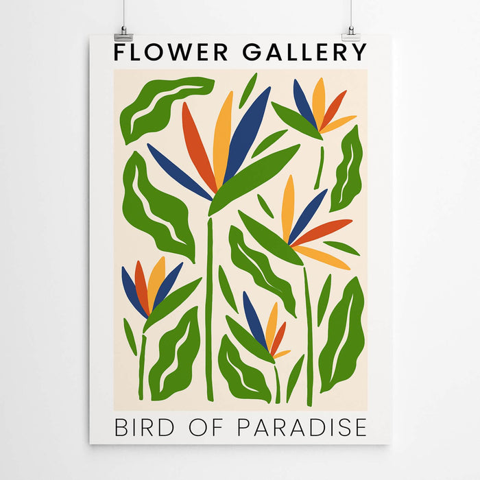 Strelitzia Flower Market Print