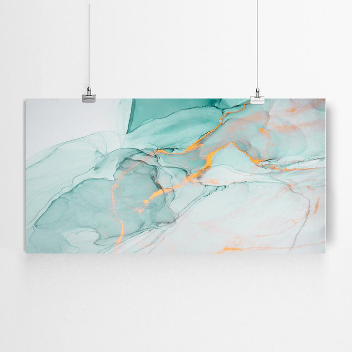 Subtle ink abstract wall art