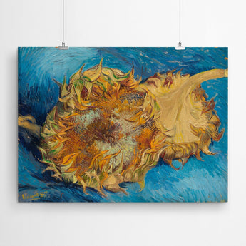 Artworld Wall Art Sunflowers - Vincent Van Gogh Ready to Hang Canvas Prints 786