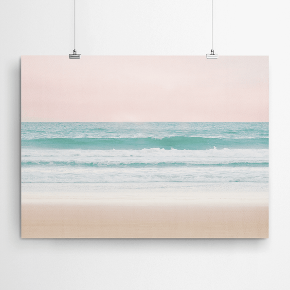 Artworld Wall Art Sunset Beach Print 787