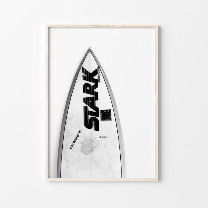Surfboard Wall Art Print
