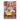Blue and orange terrier in a yellow bathtub surrounded by colourful patterned tiles, plants, and decorative items in a