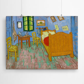 Artworld Wall Art The Bedroom - Vincent Van Gogh Fine Art Prints 792