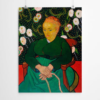 Artworld Wall Art The Berceuse, Woman Rocking a Cradle - Vincent Van Gogh Ready to Hang Canvas Prints 793