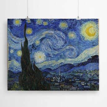 Artworld Wall Art The Starry Night - Vincent Van Gogh 80