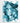 Artworld Wall Art Turquoise Abstract Painting Print 848