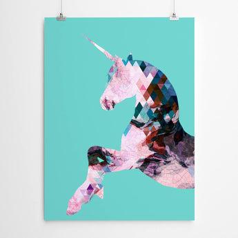 Artworld Wall Art Unicorn Art 854