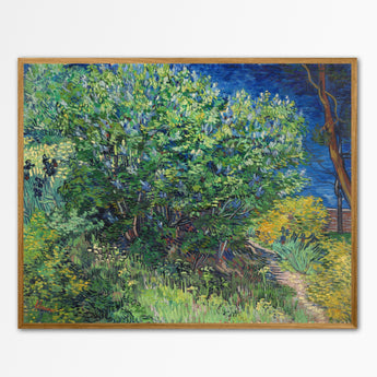 Artworld Wall Art Vincent van Gogh Lilac Bush