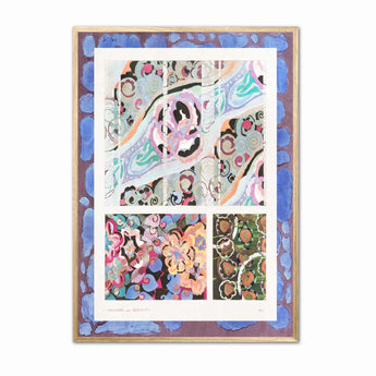 Artworld Wall Art Vintage Textile Wall Art Print