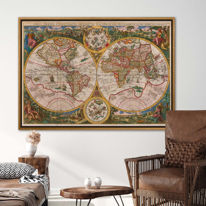 Vintage World Map
