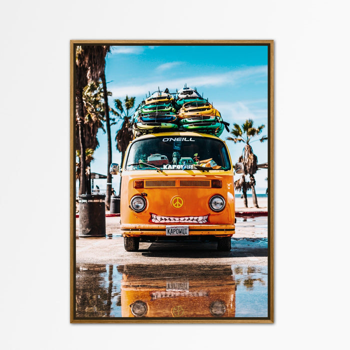 Wall Art Hippie Van