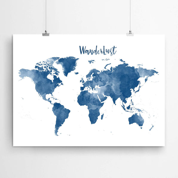 Artworld Wall Art Wall Art Map