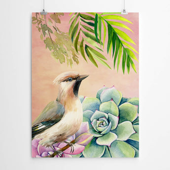 Artworld Wall Art Watercolour Bird Art