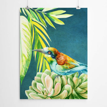 Artworld Wall Art Watercolour Bird Painting