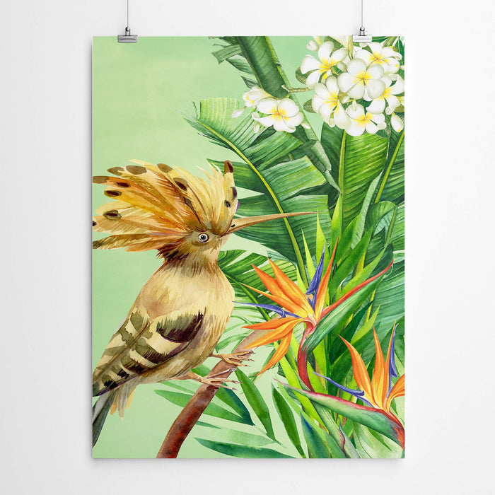 Watercolour Bird Print