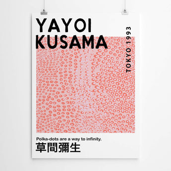 Artworld Wall Art Yayoi Kusama Exhabition Style Poster 028